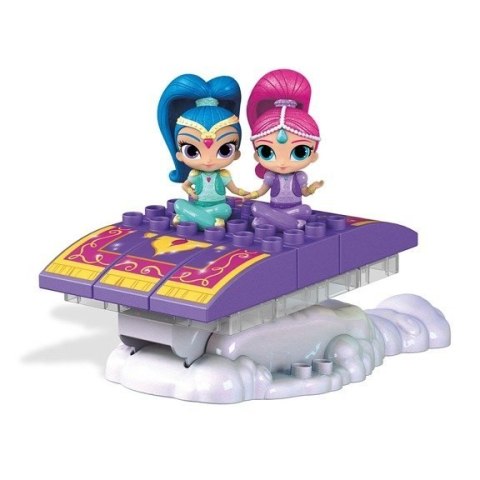 MEGA BLOKS DXH14 Klocki SHIMMER I SHINE Latający dywan 19 el.