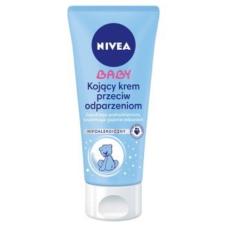 NIVEA BABY Kojący krem przeciw odparzeniom hipoalergiczny 100 ml WYPRZEDAŻ 50% TANIEJ