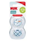 NUK 177137 Smoczek 3 FREESTYLE SNOW 2szt silikon PROMOCJA