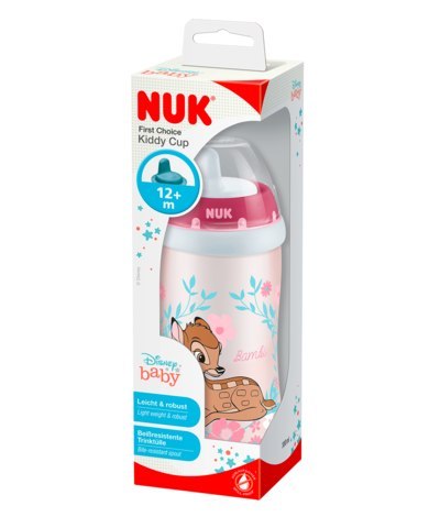 NUK 255497 Kubek KIDDY CUP DISNEY BAMBI 12m