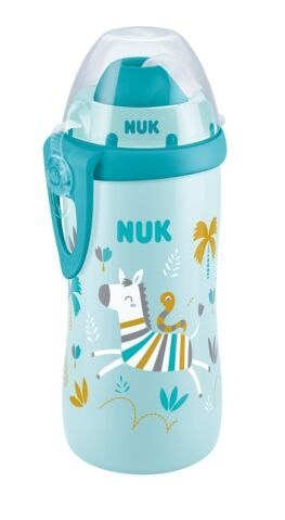 NUK 255575 Kubek FLEXI CUP ze słomką 300ml 12+ KAMELEON