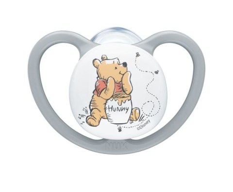 NUK 739654 Smoczek 18-36 SPACE silikon 2 szt Winnie the Pooh