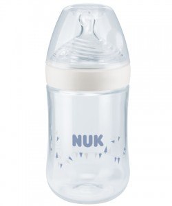 NUK 741785 Butelka NATURE SENSE 260 ml smoczek silikon 6-18 m mix kolorów*