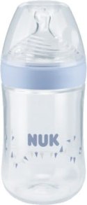 NUK 741785 Butelka NATURE SENSE 260 ml smoczek silikon 6-18 m mix kolorów*