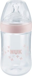 NUK 741785 Butelka NATURE SENSE 260 ml smoczek silikon 6-18 m mix kolorów*