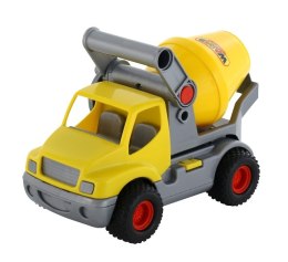 POLESIE 0797 ConsTruck Samochód - betoniarka żółty (w siatce)