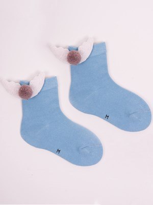 SCORPIO SKC/3D-AP Skarpety dziewczęce z aplikacją model 7 23-26