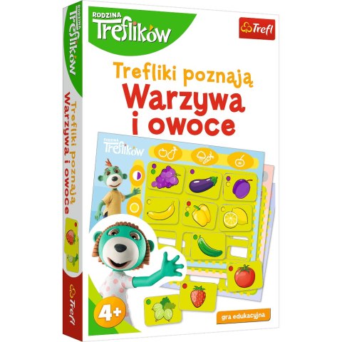 TREFL 01840 Gra Trefliki poznają: Warzywa i owoce