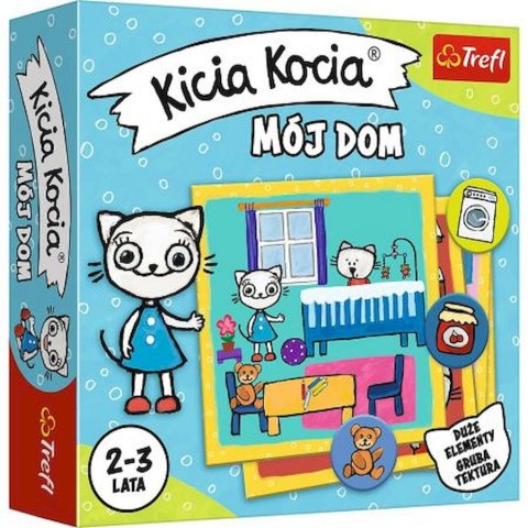 TREFL 02055 Gry Kici Kocia Mój dom 3+