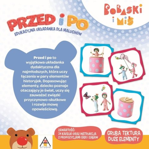 TREFL 02062 Gra Przed i po Bobaski i Miś*