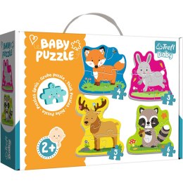 TREFL 36077 Puzzle Baby Classic Zwierzątka leśne