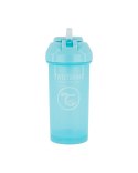 TWISTSHAKE 78589 Bidon Straw Cup 360ml 6+ Pastel Blue