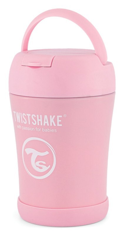 TWISTSHAKE 78749 Termos insulated Food Container 350ml Pink