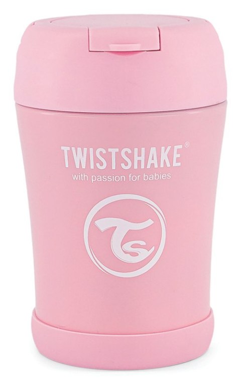 TWISTSHAKE 78749 Termos insulated Food Container 350ml Pink