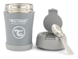 TWISTSHAKE 78751 Termos insulated Food Container 350ml Grey