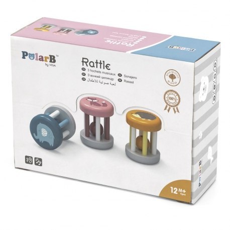 VIGA 44021 PolarB Grzechotka Ze Zwierzątkiem