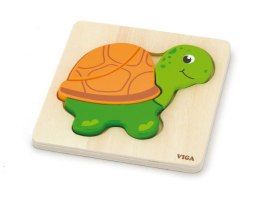 Viga 59933 Pierwsze puzzle maluszka- żółwik