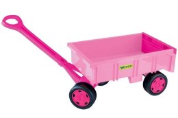 WADER 10958 Gigant Wózek/przyczepa dla dziewczynek różowa