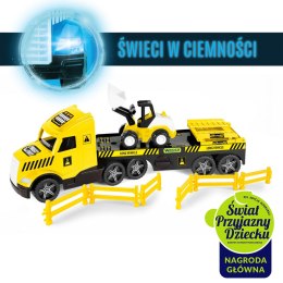 WADER 36430 Magic Truck Technic laweta ze spychaczem