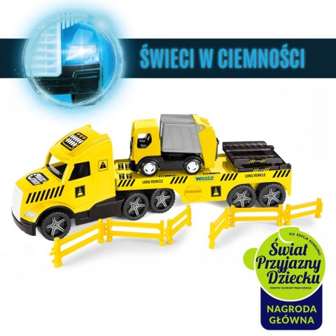 WADER 36440 Magic Truck Technic laweta ze śmieciarką