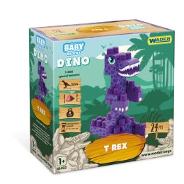 WADER 41496 Baby Blocks Dino klocki t-rex