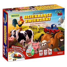 WADER 42502 Play & fun Uciekające zwiarzęta gra rodzinna