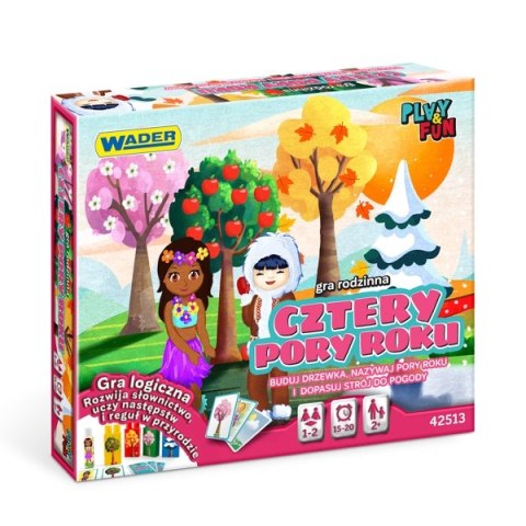 WADER 42513 Play & fun Cztery pory roku gra rodzinna