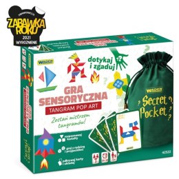 WADER 42522 Play & fun Tangram Pop Art gra sensoryczna