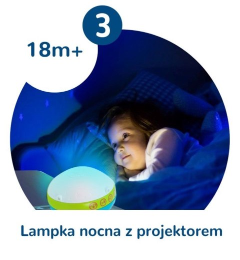 Karuzela 4w1 z rzutnikiem, lampką, melodyjkami i funkcją blutooth