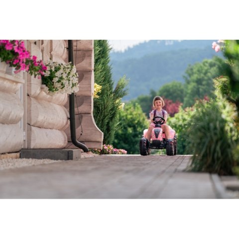 FALK Traktor Pink Country Star na Pedały z Przyczepką od 3 lat