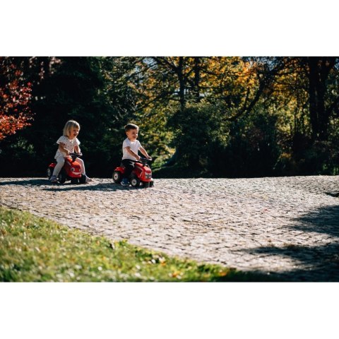 FALK Traktorek Baby Massey Ferguson Czerwony z Przyczepką + akc. Od 1 roku