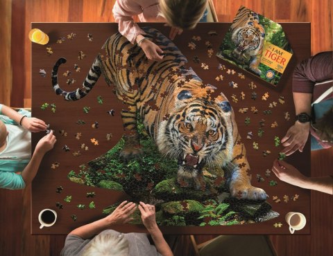 MADD CAPP, Puzzle konturowe I AM - Tygrys 1000 elem.