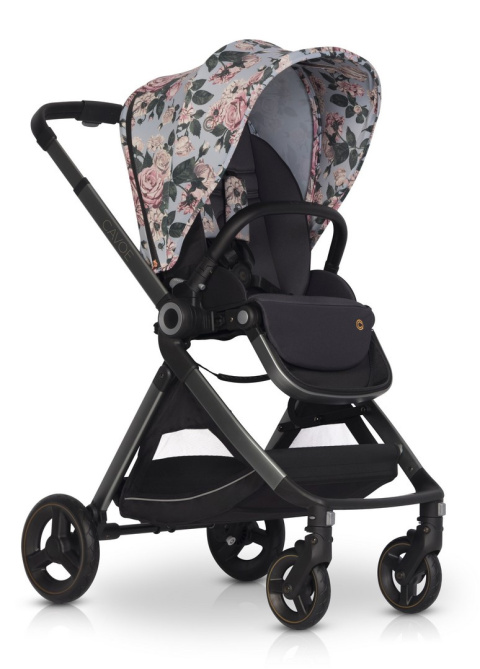 CAVOE OSIS BOUQUET 2w1 Wózek głęboko-spacerowy składany jedną ręką do 22 kg