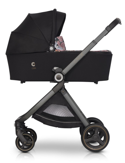 CAVOE OSIS BOUQUET 2w1 Wózek głęboko-spacerowy składany jedną ręką do 22 kg