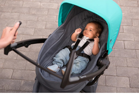 Quinny Cocoon wkład From Birth do wózka Zapp Flex, Zapp Flex Plus - Grey