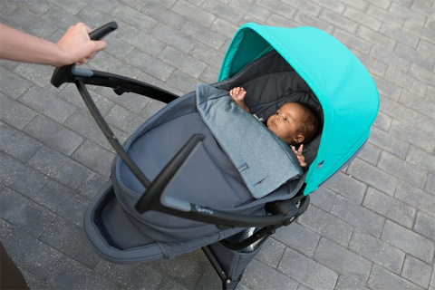 Quinny Cocoon wkład From Birth do wózka Zapp Flex, Zapp Flex Plus - Grey