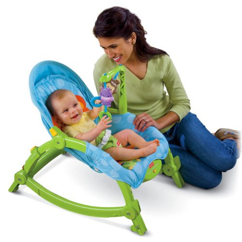 Fisher Price Leżaczek Bujaczek Cudowna Planeta T4145