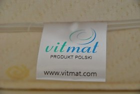 Materac Lateksowy Vitmat Baby Antyalergic 120x60