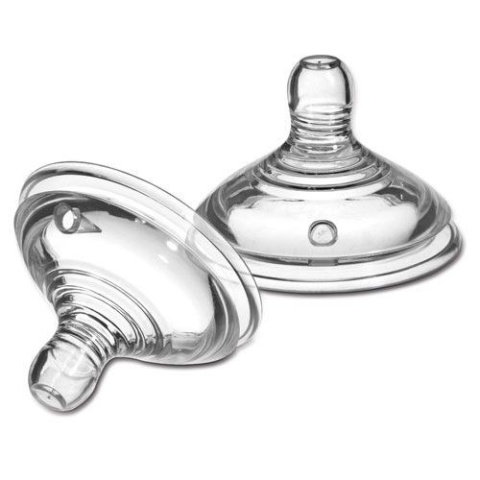 Tommee Tippee Smoczek Silikonowy 0m+ Wolny przepływ 211200