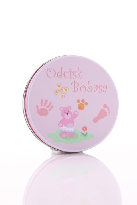 Zestaw Odcisk Bobasa - odcisk stópki lub rączki niezapomniane chwile