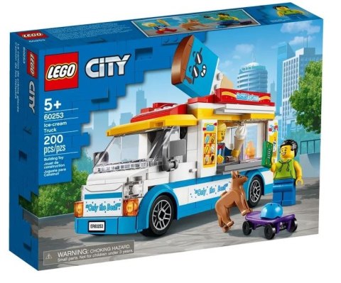 KLOCKI LEGO CITY FURGONETKA Z LODAMI 200 EL. 60253