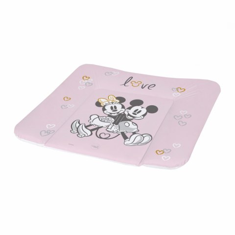 CEBA 134-127-664 Przewijak miękki z włókniny duży 85x72 Disney Minnie & Mickey Pink