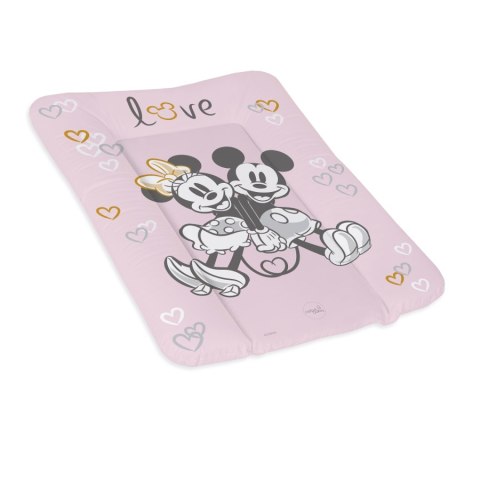 CEBA 203-127-664 Przewijak twardy krótki Comfort 50x70 Disney Minnie & Micky Pink