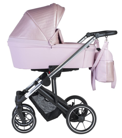 Jimmy SE Eco Leather Natoni 2w1 wózek wielofunkcyjny do 22 kg Polski Produkt - 202 Blush Pink