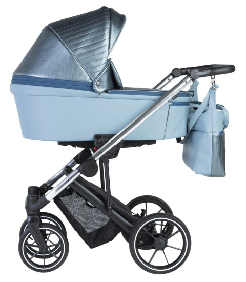 Jimmy SE Eco Leather Natoni 2w1 wózek wielofunkcyjny do 22 kg Polski Produkt - 203 Azure Blue