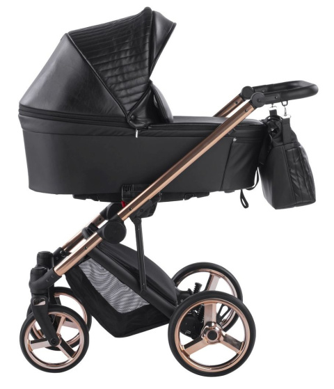 Jimmy SE Eco Leather Natoni 2w1 wózek wielofunkcyjny do 22 kg Polski Produkt - 204 Cosmic Black