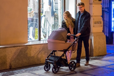 Jimmy Natoni 2w1 wózek wielofunkcyjny do 22 kg Polski Produkt - 100 Raisin Black