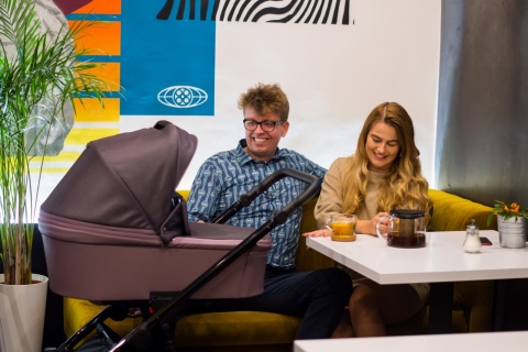 Jimmy Natoni 2w1 wózek wielofunkcyjny do 22 kg Polski Produkt - 100 Raisin Black