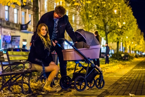 Jimmy Natoni 2w1 wózek wielofunkcyjny do 22 kg Polski Produkt - 100 Raisin Black