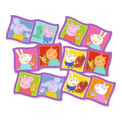 TREFL 02066 Gra Domino Świnka Peppa*